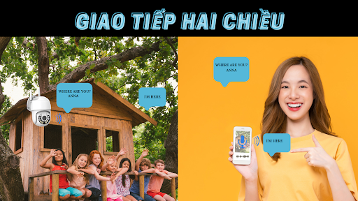 giao tiếp 2 chiều trên camera