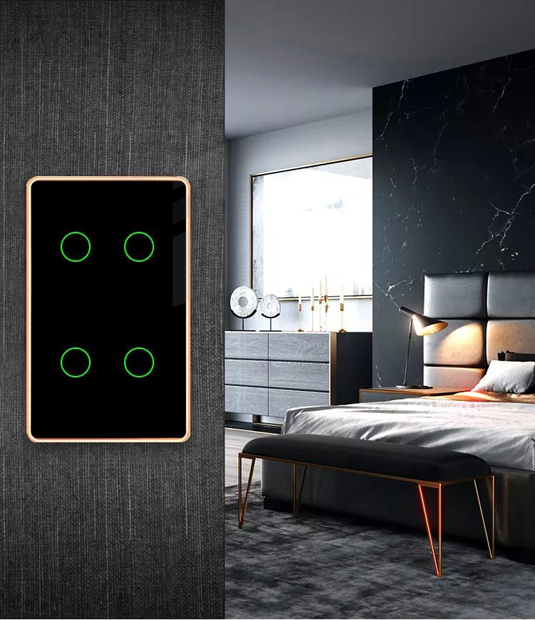 Công tắc Zigbee 4 gang - SWDB4